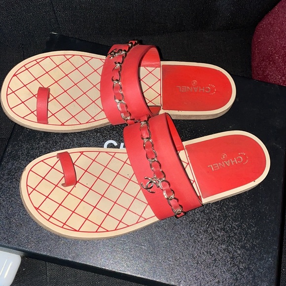 Authentic Chanel Sandals - Picture 3 of 9